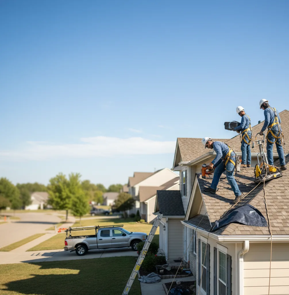 Roof Inspection in Meeker, OK